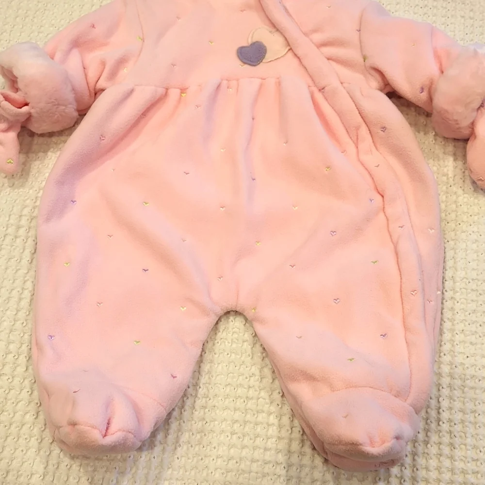 Bebe d'Amour Bunting Jumpsuit Size 0-3M
